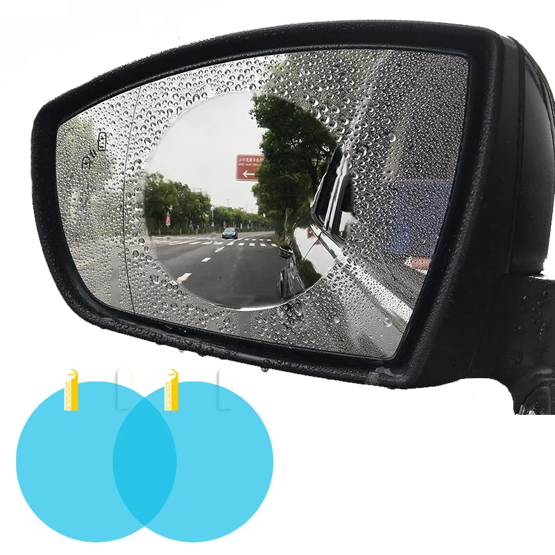 2 шт. HD заднего вида зеркальная защитная пленка анти-туман Анти-блики окна