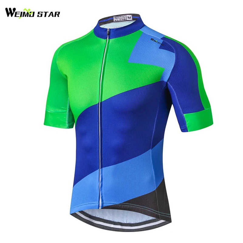 Футболка WEIMOSTAR Мужская велосипедная дышащая быстросохнущая рубашка с коротким