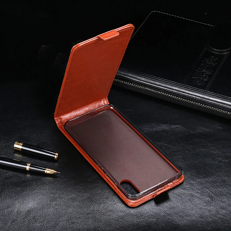 Роскошный Вертикальный флип-чехол из искусственной кожи для Apple iPhone Xr X 10 9 8 7 6 6s Plus