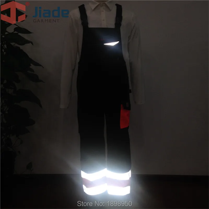 Комбинезон Jiade мужской светоотражающий высокой видимости рабочие штаны для