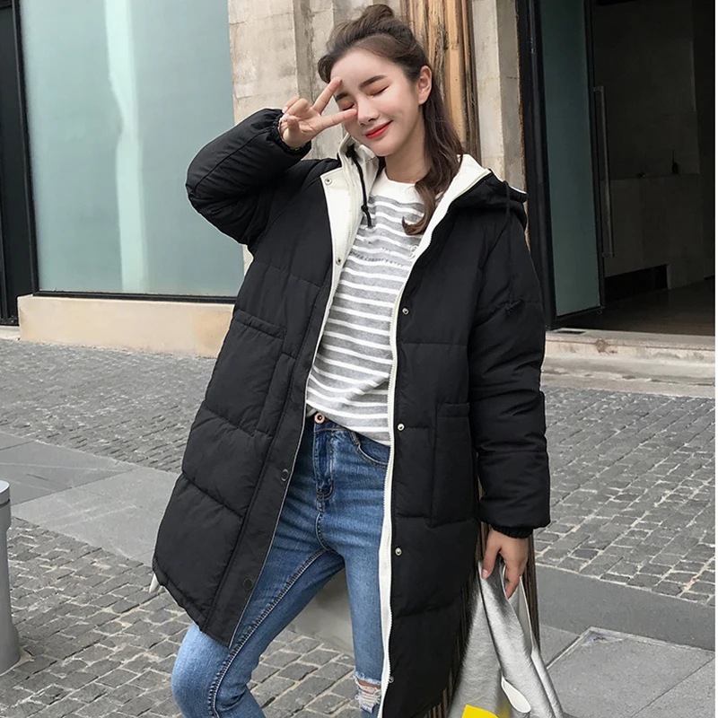 

Double-sided Winter Jacket women Autumn Winter Coat Women Jacket Woman Parkas Outerwear Down jacket Winter Jacket Female Coat