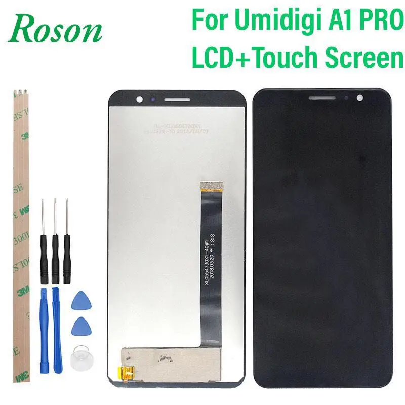 Roson для UMI Umidigi A1 Pro ЖК дисплей и сенсорный экран с рамкой в сборе запасные части