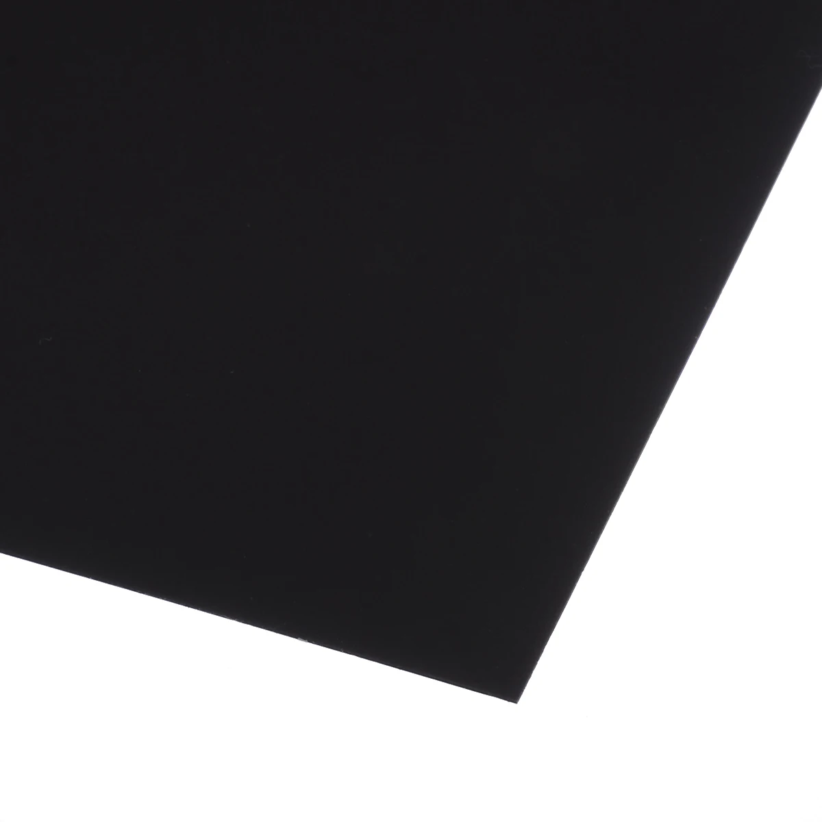 

1Piece Black Plastic Sheet 300x300x0.5mm Black ABS Plastic Sheet Flexible Smooth Back High Quality For Car Audio Installation