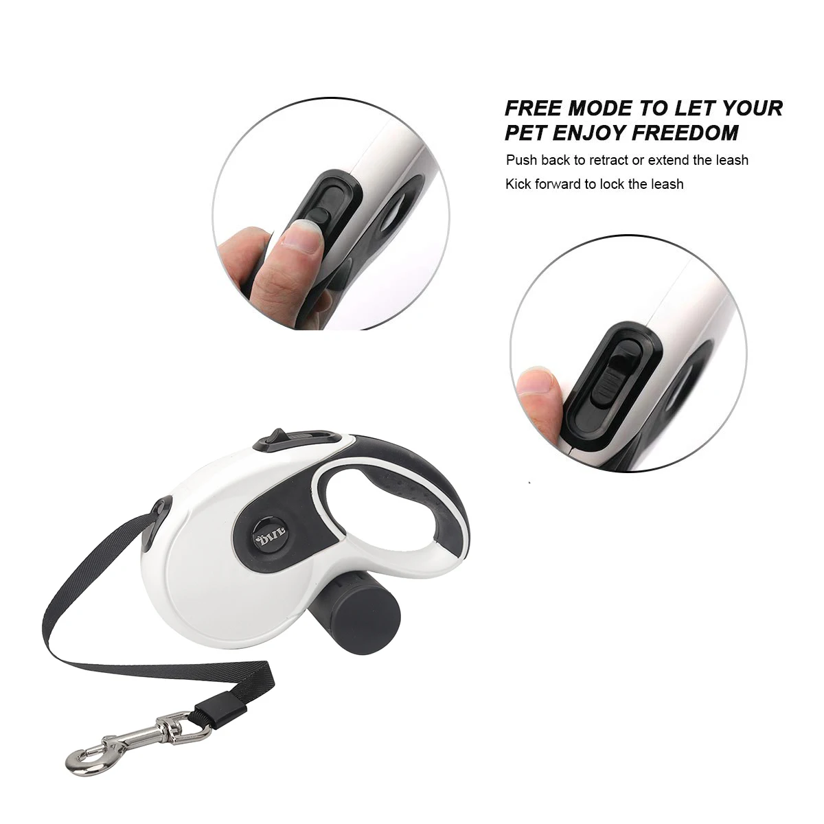 5M Retractable Dog Leashes Automatic Extending Nylon Walking Pet Lead Leash for Small Medium Dogs Accessories Products |