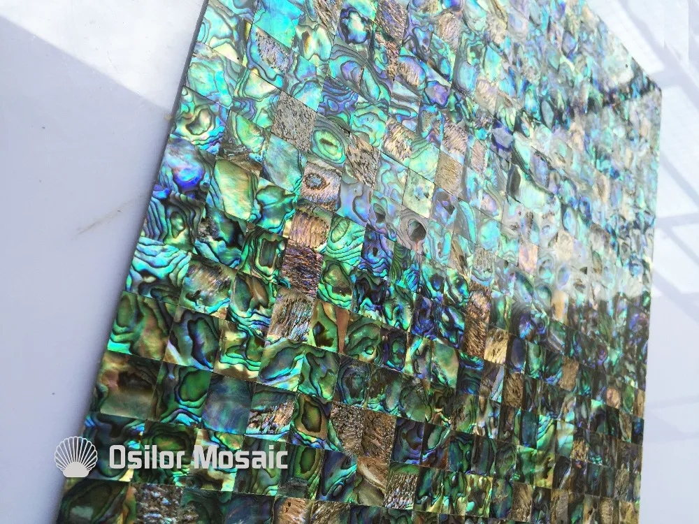 Морская раковина abalone paua раковина бесшовная перламутровая мозаичная плитка для интерьера дома декоративная настенная плитка