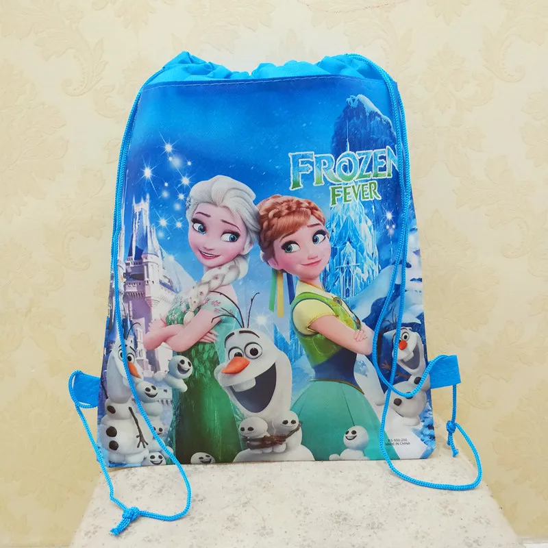Disney Мультфильм Детская сумка «Холодное сердце» для хранения день рождения девочки мальчика подарок карман ребенок плавательный пакет Косметическая кукла игрушка сумка на шнурке
