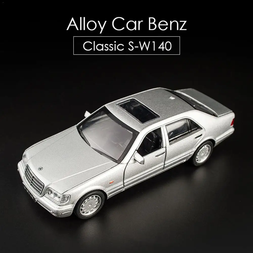 1:32 модель автомобиля из сплава Mercedes Benz звуковой светильник игрушечный