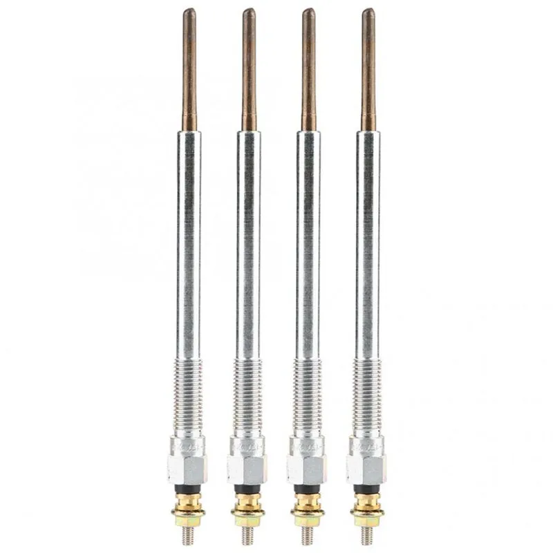 4 шт. металлический автомобильный дизельный Обогреватель светящиеся пробки для