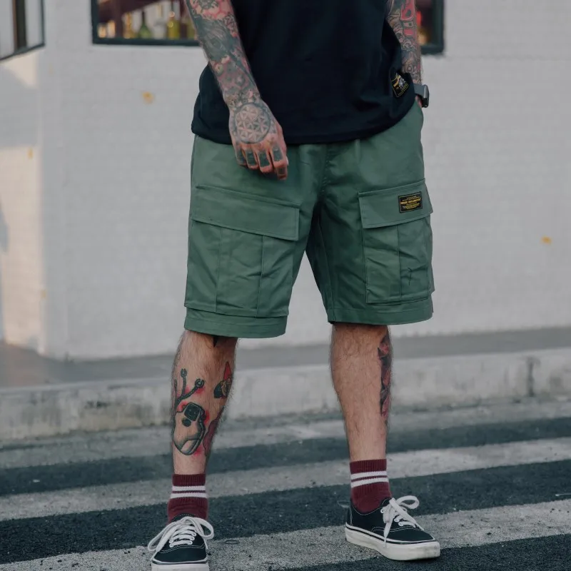 Уличная одежда камуфляжные карго шорты мужские военные городские уличные