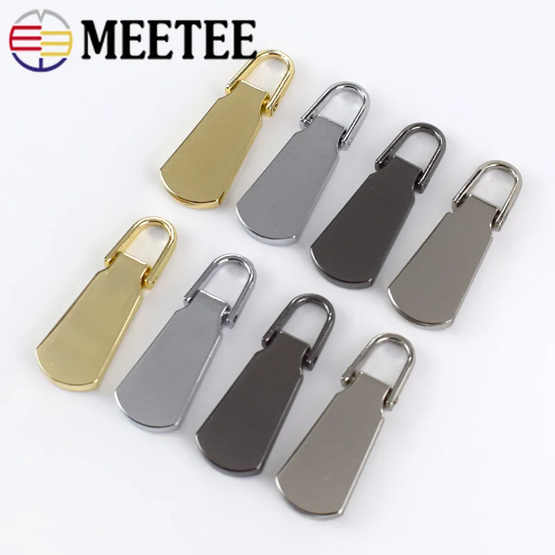 Meetee 5 шт. съемные # металлические застежки молнии для ремонта головок комплекты