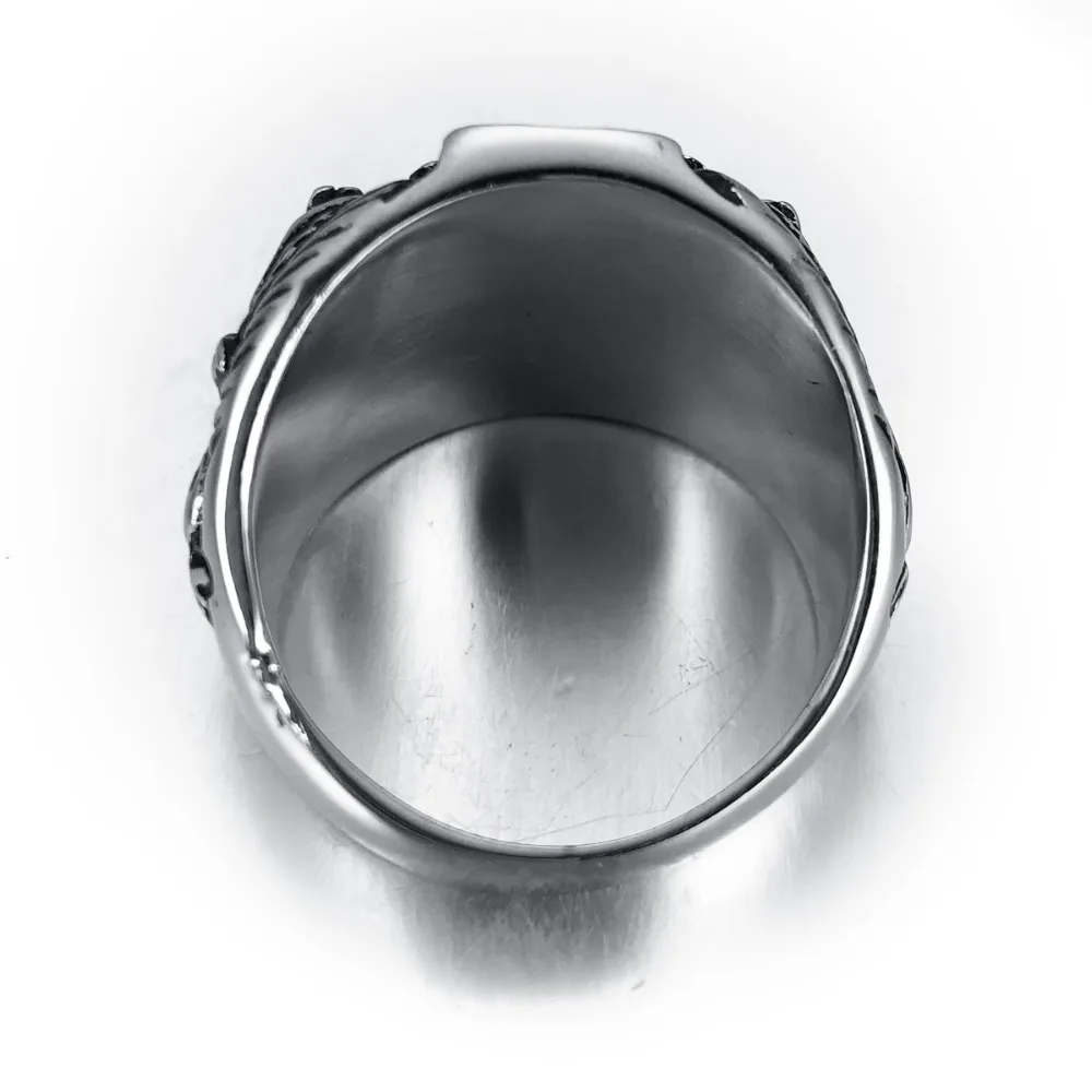 Кольцо из нержавеющей стали высокое качество ювелирное изделие классическое