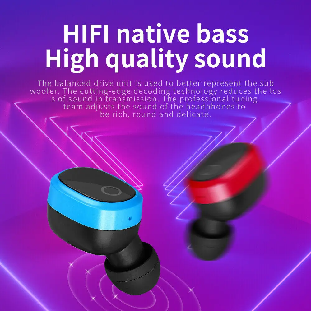 Orunjo A9 Мини Bluetooth наушники TWS V5.0 стерео Беспроводная гарнитура вкладыши