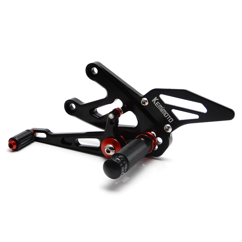 ЧПУ Регулируемая Rearset подножек сзади Наборы для ухода за кожей для Aprilia RSV4(r/фабрика) aprc ABS 2013 RSV 4 подножки