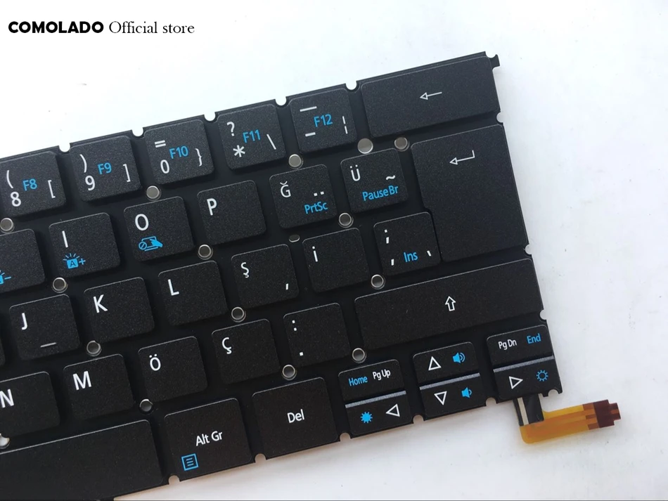 TR Турецкая клавиатура для acer S3-392 S3-392G R13 R7-371 R7-371T подсветка клавиатуры ноутбука TR Макет