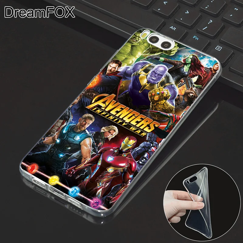 DREAMFOX M308 Америка супергероя силиконовый чехол-накладка из мягкого ТПУ чехол
