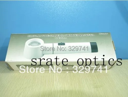 Лупа с подсветкой в форме круглого туба лупа увеличительным стеклом MG20166 1