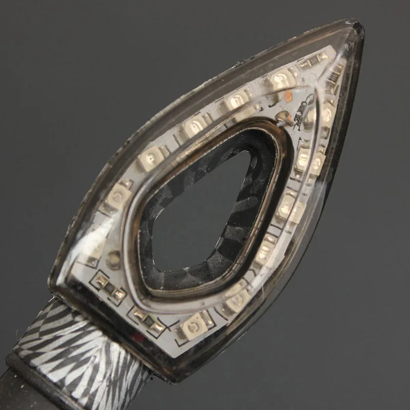 4 шт. 12 SMD СВЕТОДИОДНЫЙ Универсальный велосипед Углеродные стрелки поворотники| |