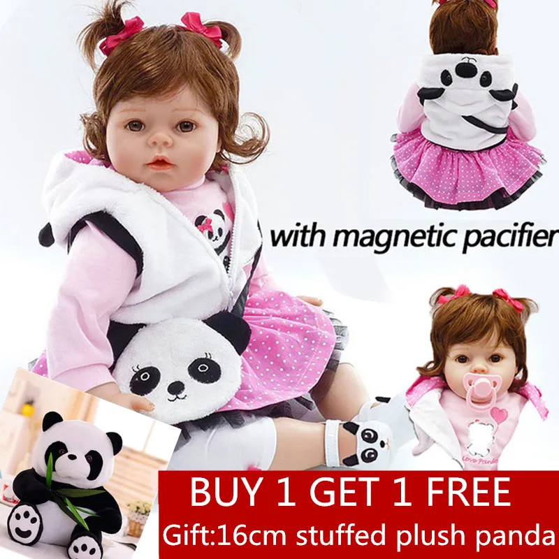 2017 новая Реалистичная кукла Reborn 20 дюймов реалистичные силиконовые куклы для