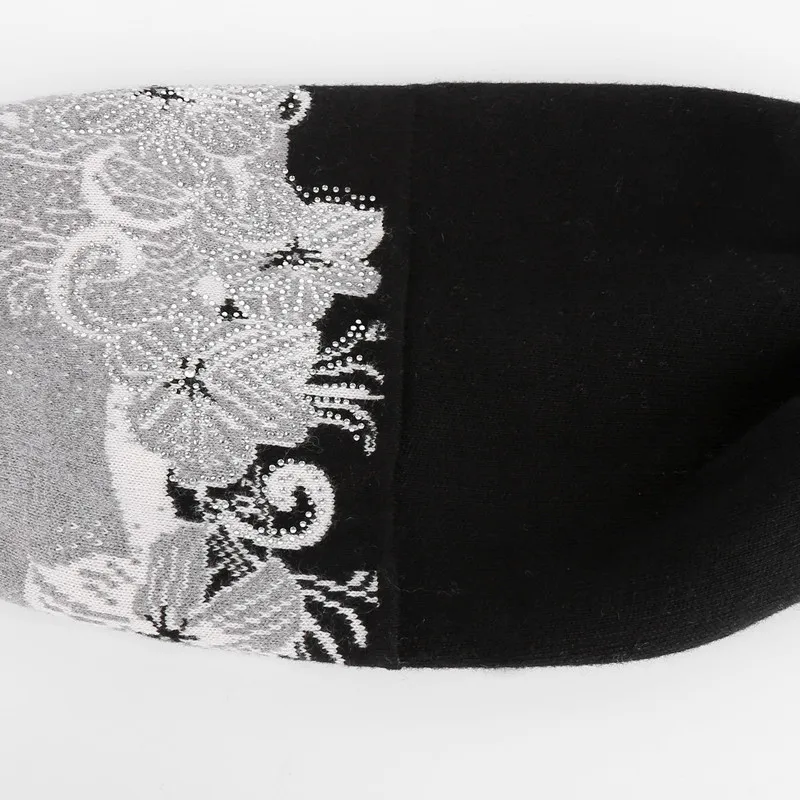 Xthree зимние вязаные шапочки шерстяные шапки для женщин из натурального меха норки