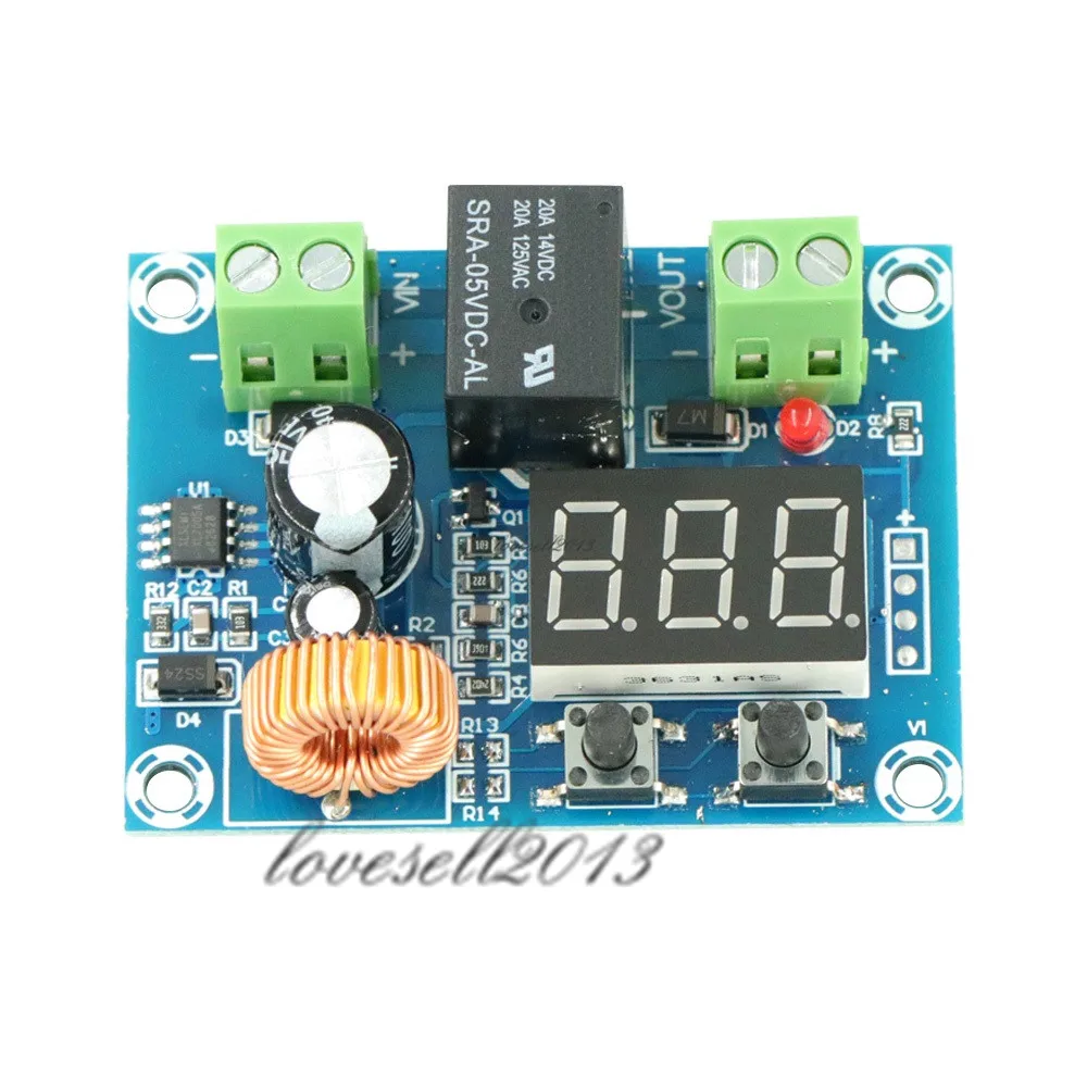 XH-M609 DC 12V-36V модуль зарядного устройства защита от переразряда напряжения точный