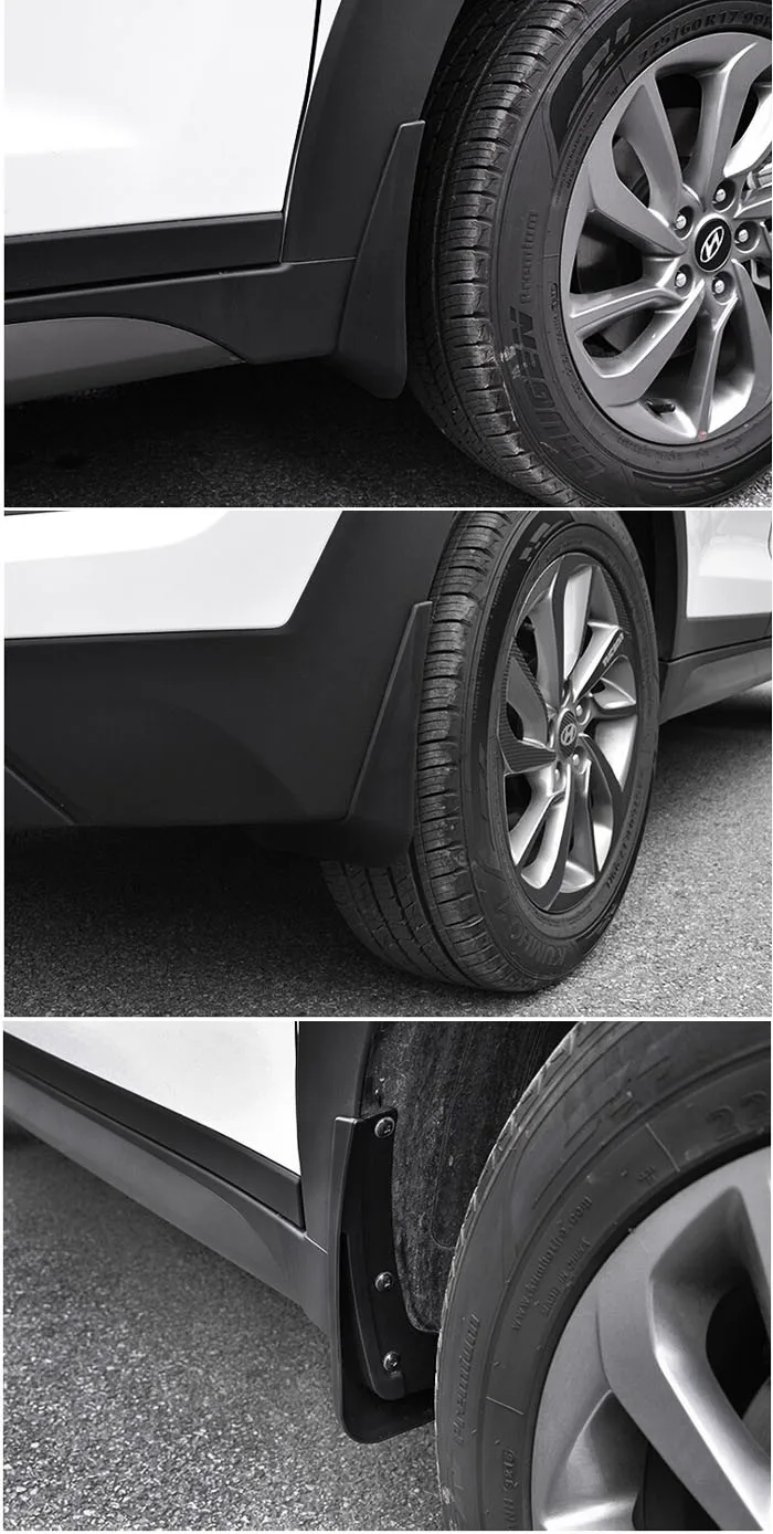 Автомобильный Стайлинг для hyundai Tucson аксессуары Брызговики брызговик брызговики брызговик 4 шт./компл