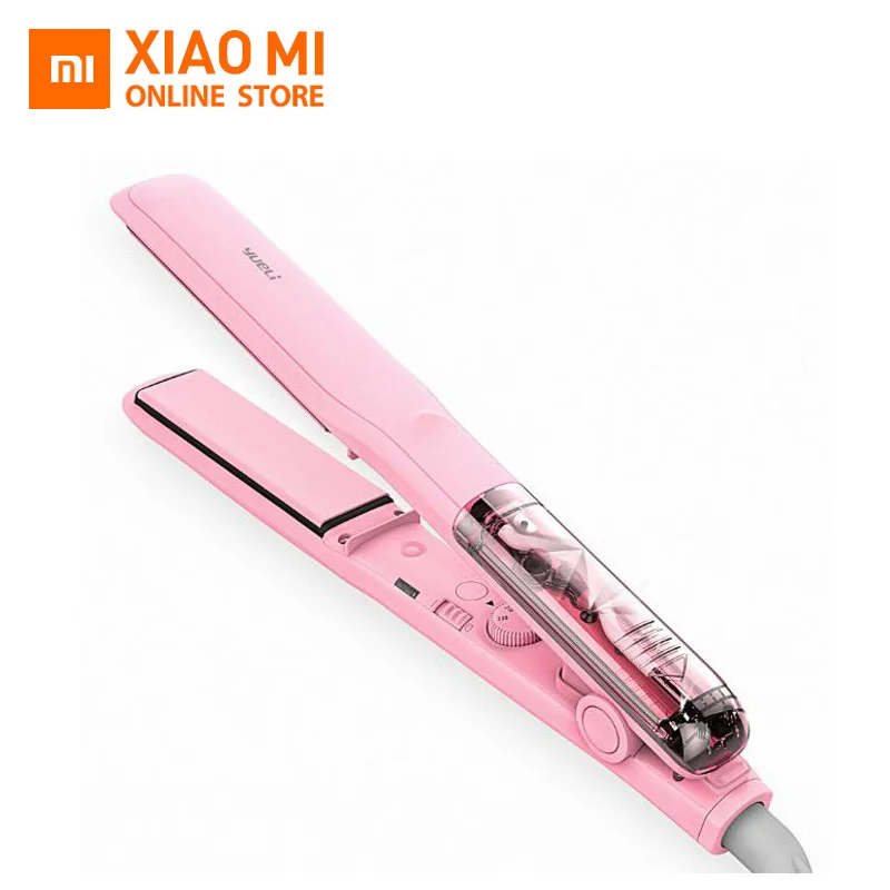 Оригинальный Xiaomi Yueli Профессиональный пар выпрямитель для волос бигуди Салон