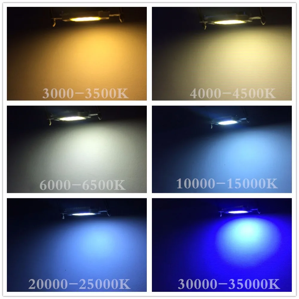 Светодиодный чип высокой мощности 100 Вт естественный холодный теплый белый