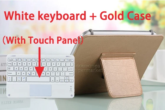 Универсальный чехол-клавиатура с Bluetooth для Teclast TBook10 10," tablet TBook 10 S, беспроводной Чехол-клавиатура с Bluetooth+ подарки - Цвет: Options 3