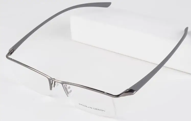 Титановые мужские Полуободковые очки TR90 оптические Rx able|glasses optical|frame glasseshalf rim