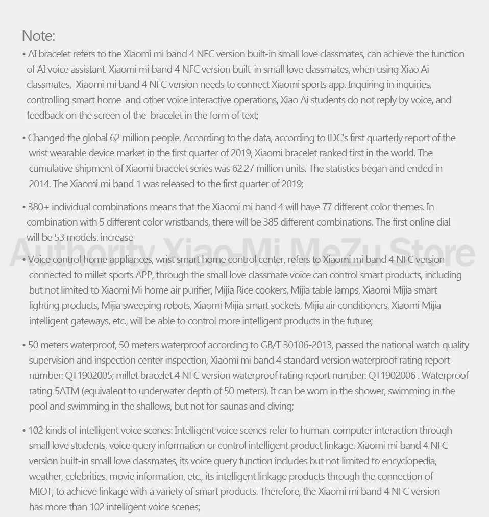 Xiaomi mi Band 4 Smart AMOLED цветной экран браслет пульсометр фитнес Bluetooth 5,0 50MSwim mi ng водонепроницаемый mi Band 4