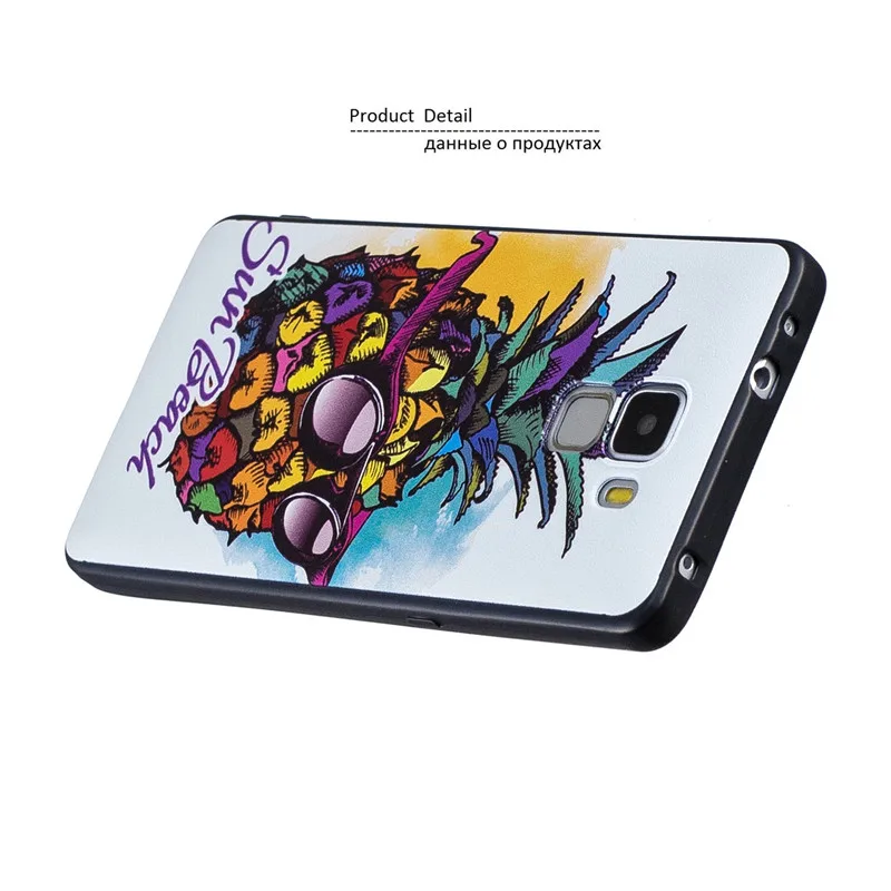 For Huawei Honor 7 Case Honor7 3D Relief Stereo Pattern Cute Cartoon Soft Silicon Back Cover Phone |
