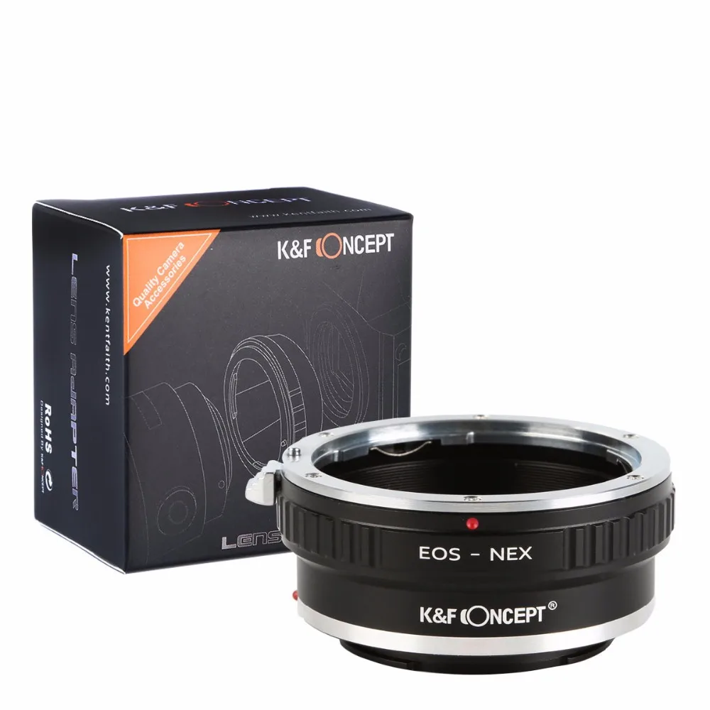 K &amp F CONCEPT адаптер для крепления объектива со штативом Canon EOS EF к Sony NEX корпус камеры