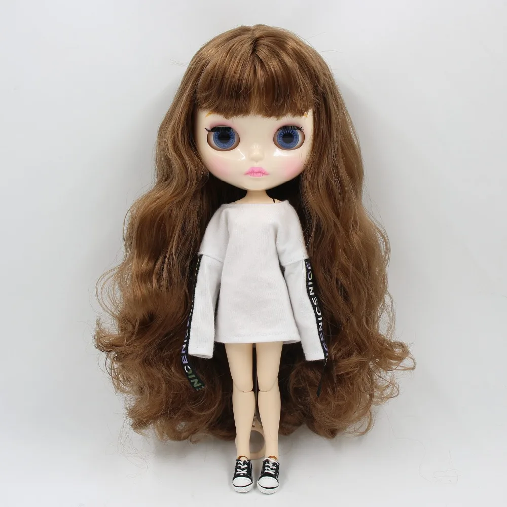 Ледяная фабрика blyth кукла 1/6 шарнирная кукла нео 30 см blyth пользовательская кукла шарнир/нормальное тело Специальное предложение в продаже случайный цвет глаз 30 см
