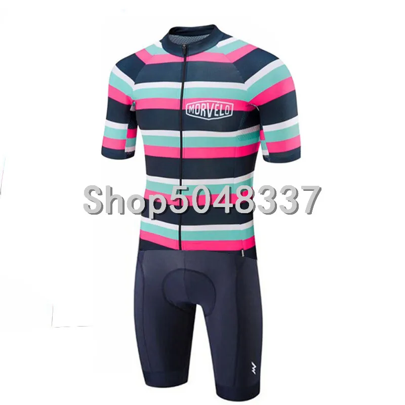 Morvelo триатлонный костюм Велоспорт Джерси короткий рукав велосипед weat бег кожи
