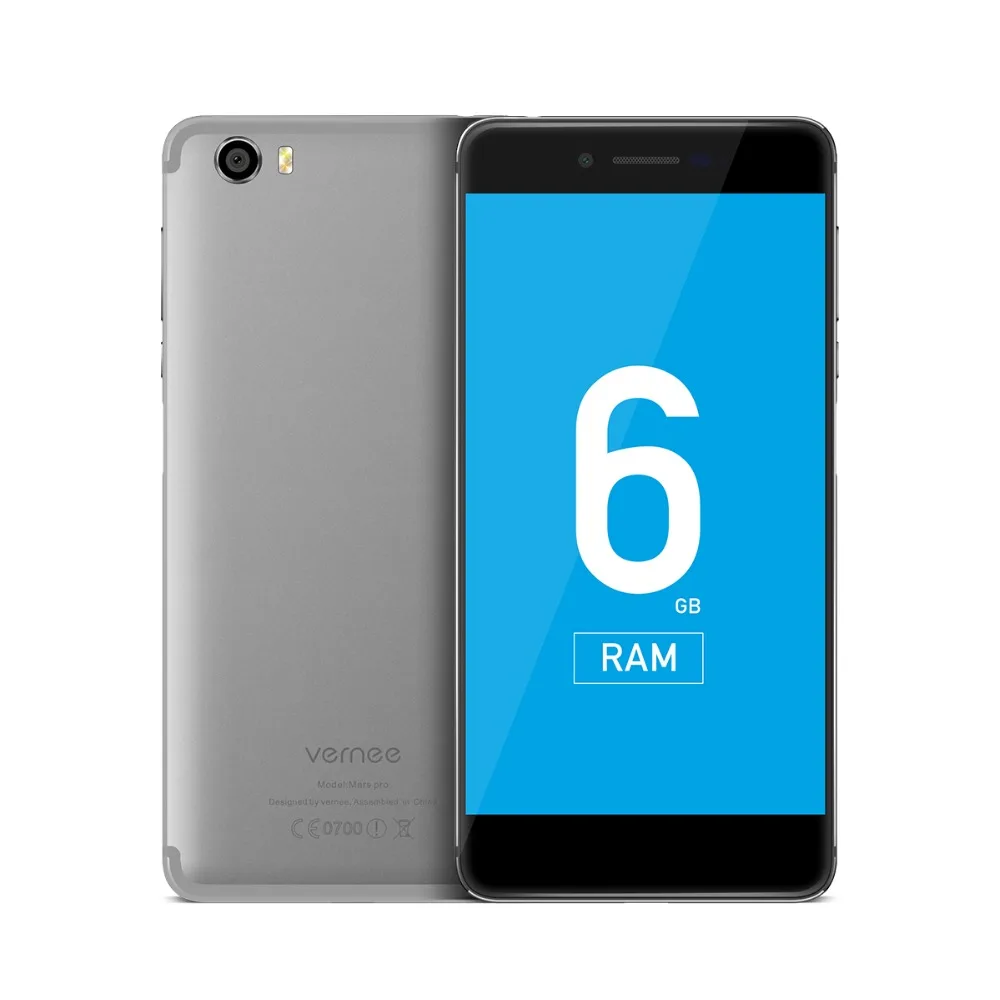 Vernee Mars Pro MTK6757T Восьмиядерный 6 г Оперативная память 64 Встроенная Android 7.0 мобильный