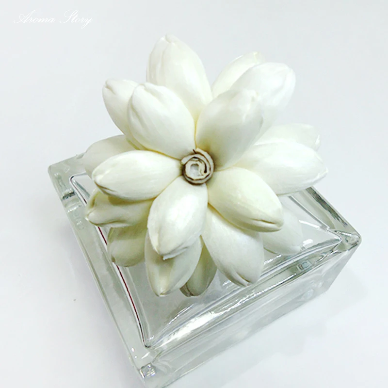 10 шт./лот деревянные цветы ручной работы Sola для ароматического диффузора и