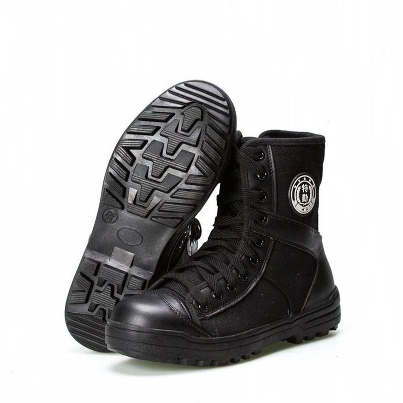 Уличные парусиновые Нескользящие дышащие кроссовки износостойкие высокие