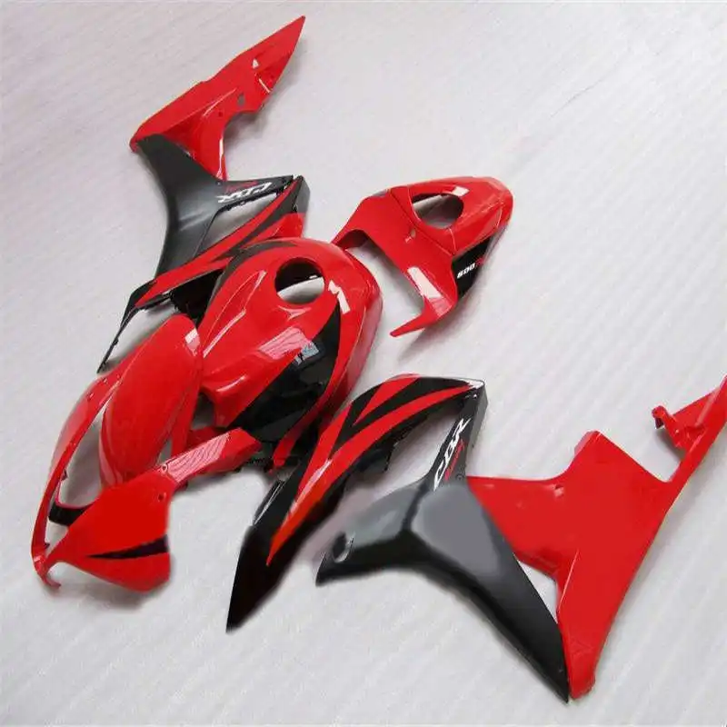 CBR600RR 2007 2008 черная и женская 07 08 CBR 600RR 100% подходит под литьевую форму для