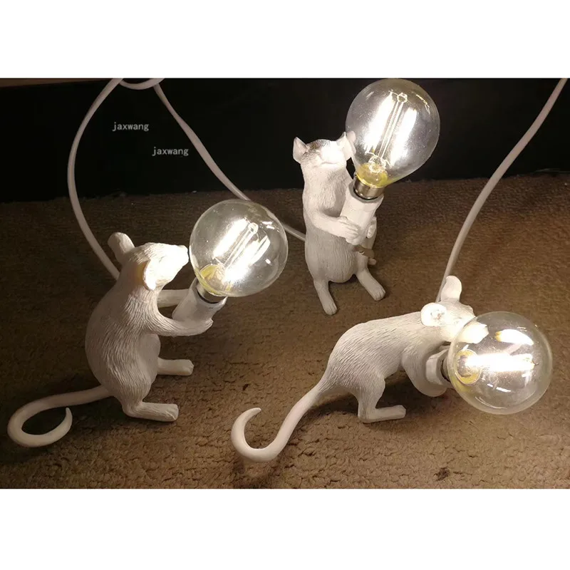 Светильник с мышкой милый детский ABS светодиодный светильник настольные лампы