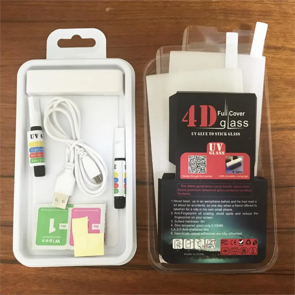 Нано-жидкое закаленное стекло с полной проклейкой для OPPO Find X 2 шт. | Мобильные