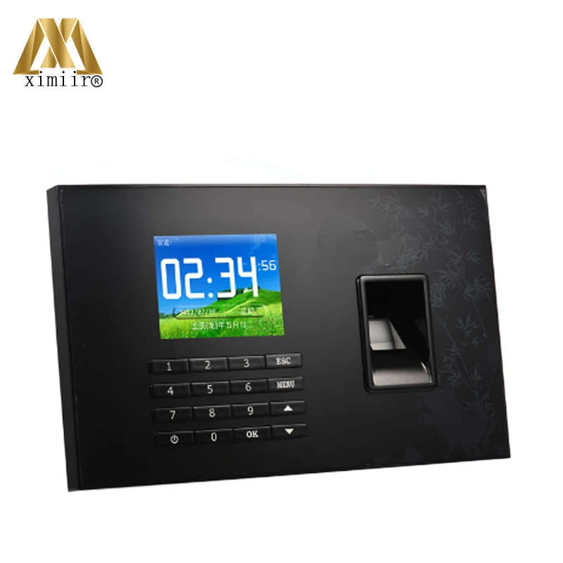 Color Screen TCP/IP Fingerprint Time Attendance with 125KHz RFID Card Reader Support P2P Function A-C051 Recording | Безопасность и