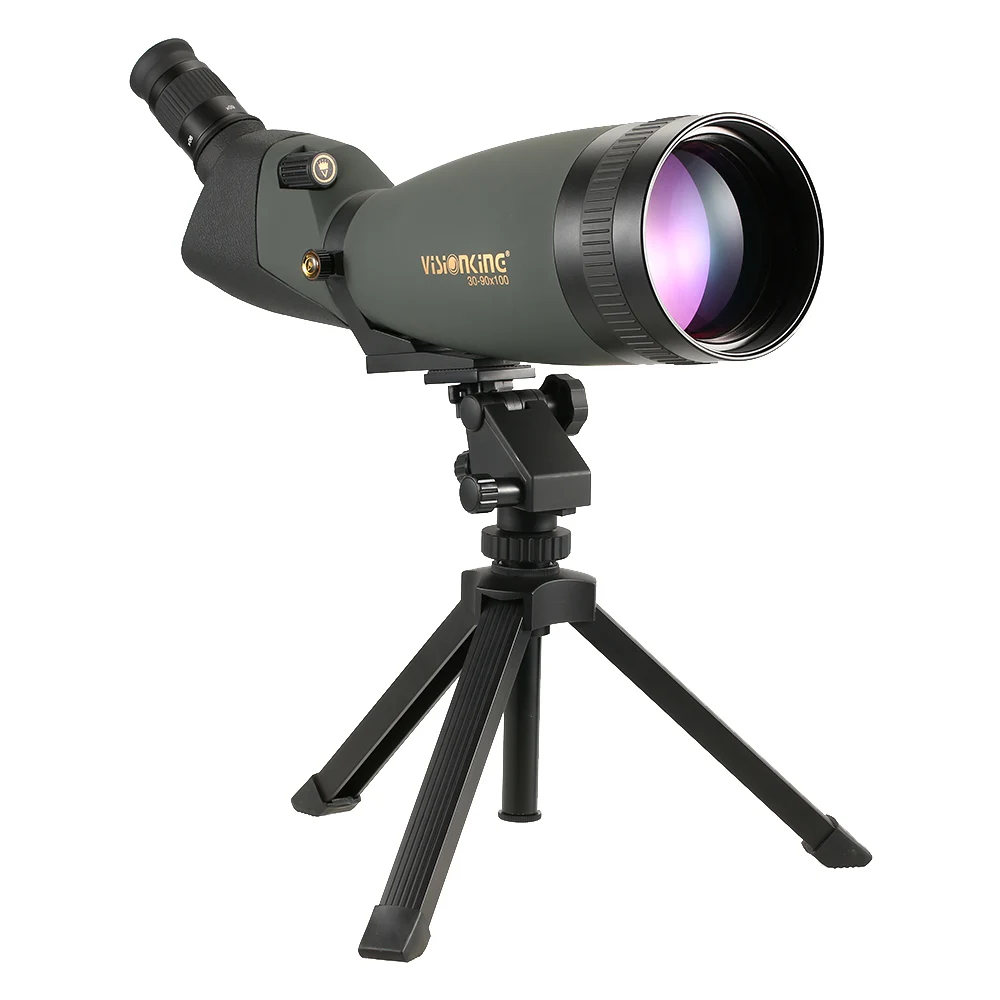 Visionking 30 90x100 водонепроницаемый Зрительная труба заполненный азотом BAK4 большой