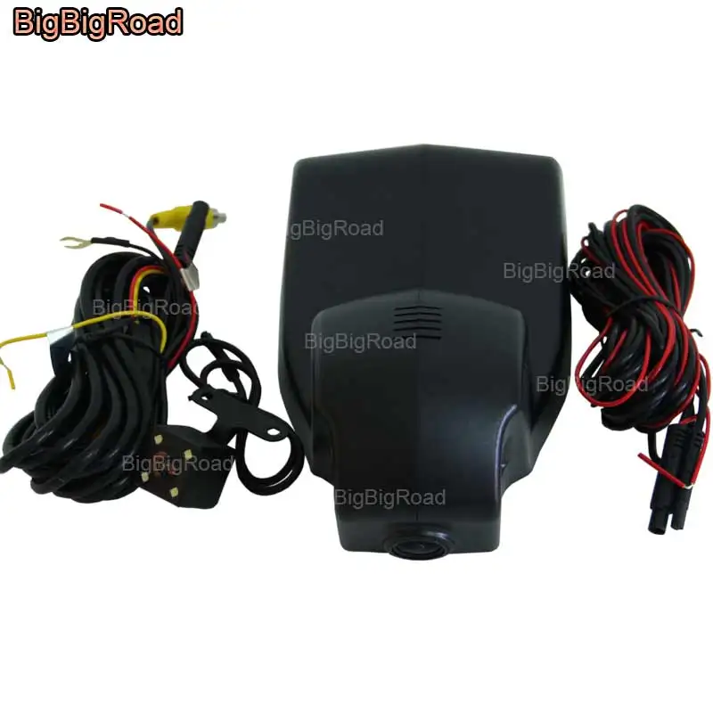 BigBigRoad для BMW X1 2016 / F01 2013 F11 2014 F10 Автомобильный видеорегистратор с Wi-Fi двумя