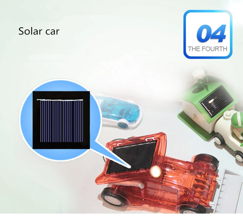 Моно солнечная панель с одним кристаллом 1V 80MA Солнечная система DIY для