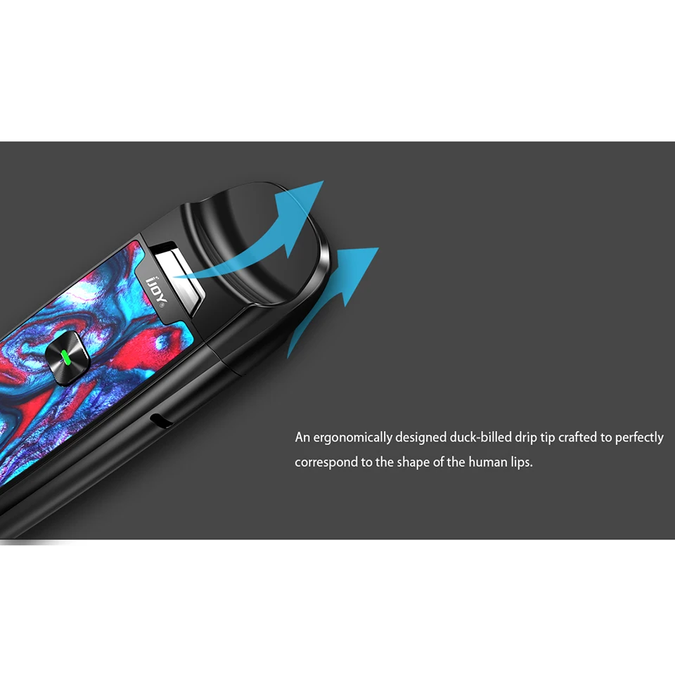 Оригинальный IJOY AI EVO полимерный Pod комплект 1100 мач 20 вт с 2 8 мл картриджем система