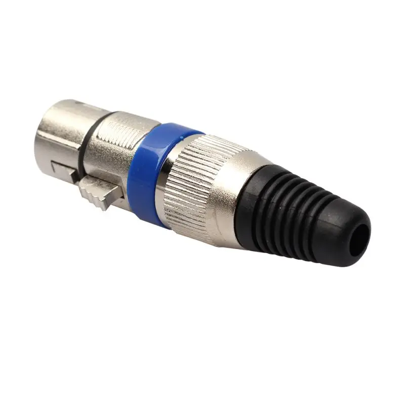 5 пар XLR 3-контактный разъем для микрофона аудио синий Кабельный |