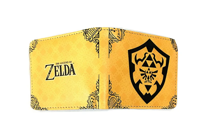 Legend of zelda PU кошельки свежий модный дизайнерский кошелек мужской полосатый для