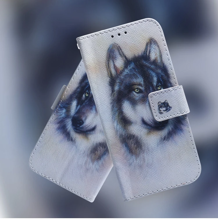 Кожаный чехол для Etui Hawei P30 mate 20 Pro Lite Nova 3i 4 V20 8C 8X P Smart Y6 кожаный бумажник панда флип Футляр для телефона