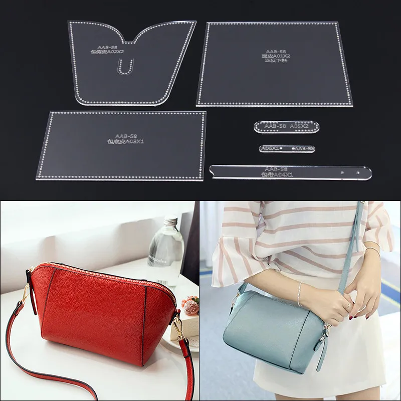 1 Набор сделай сам для кожи ручной работы сумка через плечо женская Декоративный