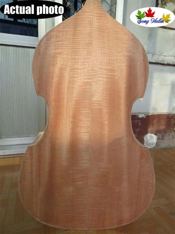 Hand carved white/unfinished 3/4 upright bass #4435hand | Спорт и развлечения
